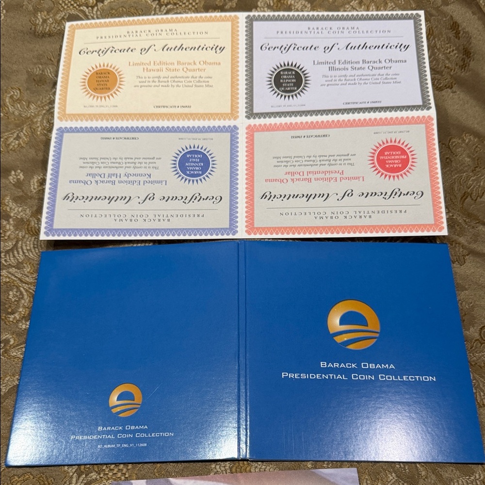 Presidential Coin Set with Obama, George Washington and John F. Kennedy. - Picture 3 of 10